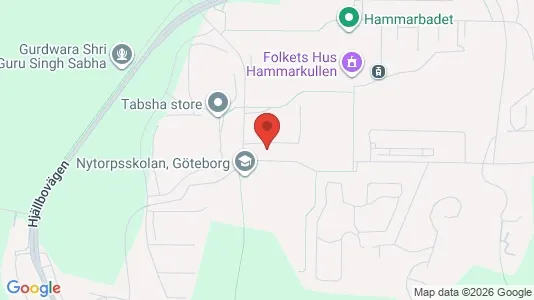 Apartments for rent i Angered - kort over placeringen