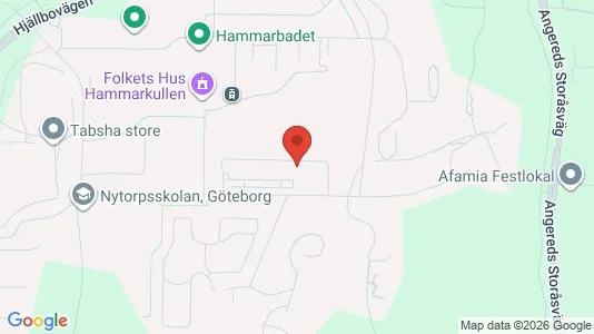 Apartments for rent i Angered - kort over placeringen