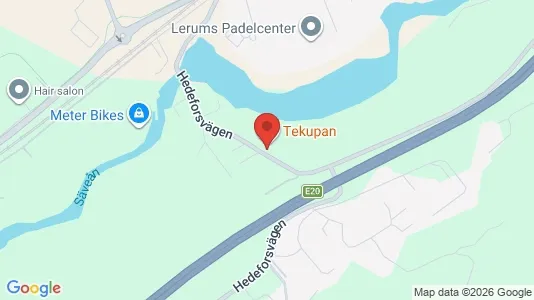 Apartments for rent i Lerum - kort over placeringen
