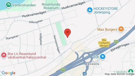 Apartments for rent i Jönköping - kort over placeringen