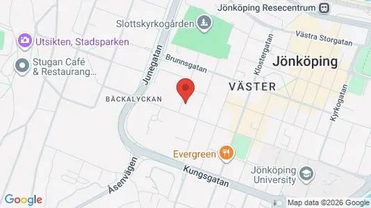 Apartments for rent i Jönköping - kort over placeringen