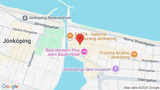Apartments for rent i Jönköping - kort over placeringen