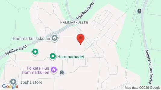 Apartments for rent i Angered - kort over placeringen