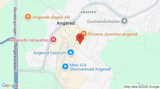 Apartments for rent i Angered - kort over placeringen