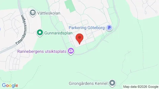 Apartments for rent i Angered - kort over placeringen