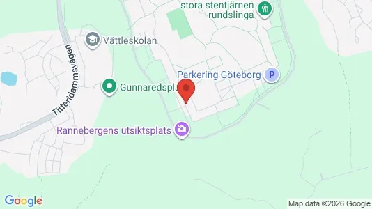 Apartments for rent i Angered - kort over placeringen