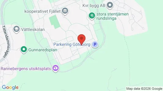Apartments for rent i Angered - kort over placeringen