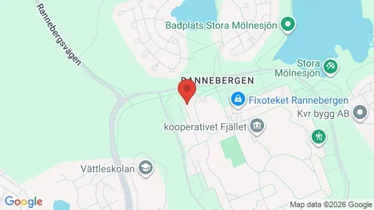 Apartments for rent i Angered - kort over placeringen