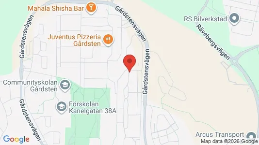 Apartments for rent i Angered - kort over placeringen