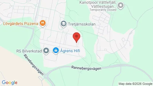 Apartments for rent i Angered - kort over placeringen
