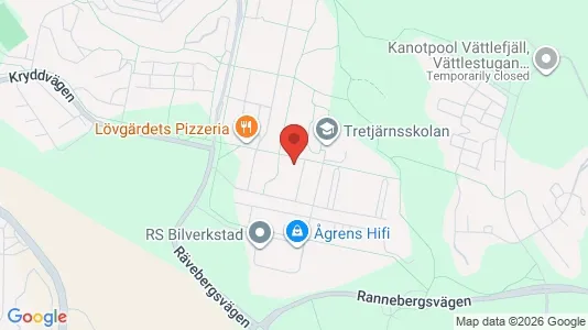 Apartments for rent i Angered - kort over placeringen