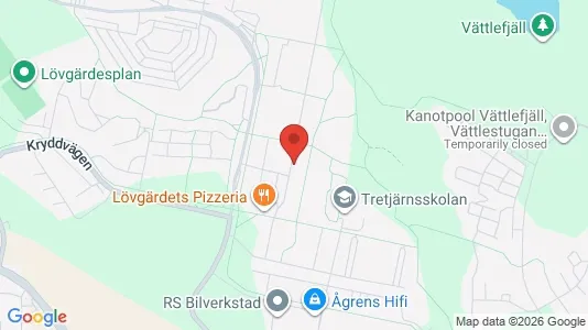 Apartments for rent i Angered - kort over placeringen