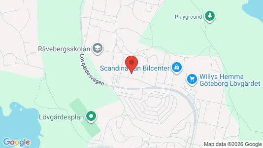 Apartments for rent i Angered - kort over placeringen
