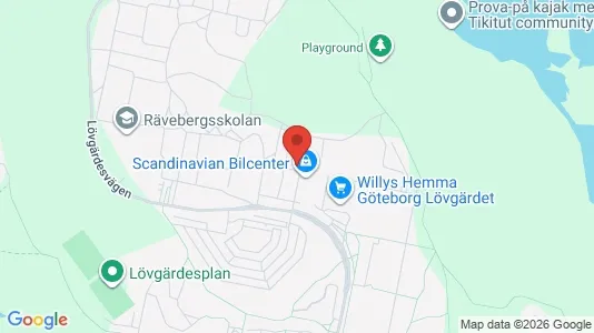 Apartments for rent i Angered - kort over placeringen