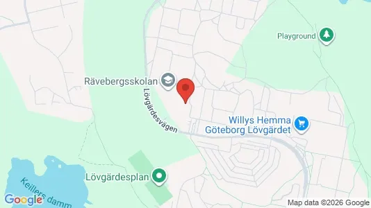 Apartments for rent i Angered - kort over placeringen