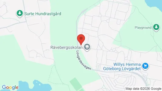 Apartments for rent i Angered - kort over placeringen