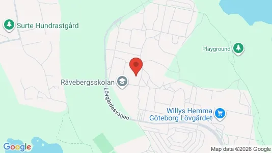 Apartments for rent i Angered - kort over placeringen
