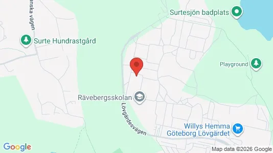 Apartments for rent i Angered - kort over placeringen