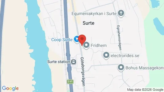 Apartments for rent i Ale - kort over placeringen