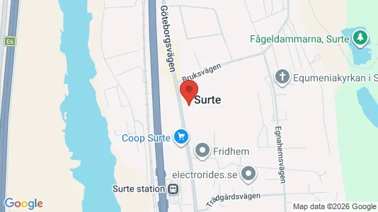 Apartments for rent i Ale - kort over placeringen