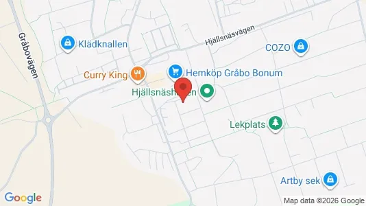 Apartments for rent i Lerum - kort over placeringen
