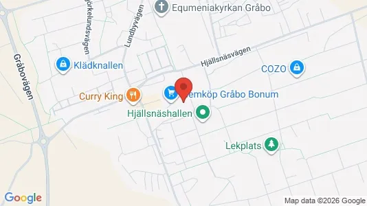Apartments for rent i Lerum - kort over placeringen