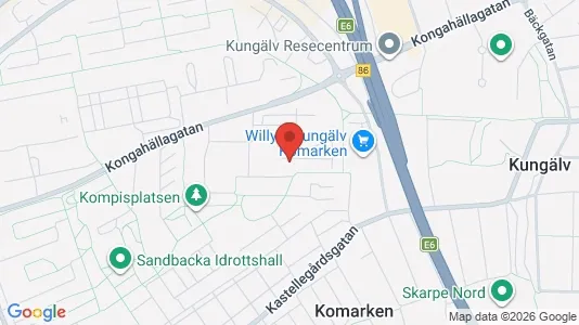 Apartments for rent i Kungälv - kort over placeringen