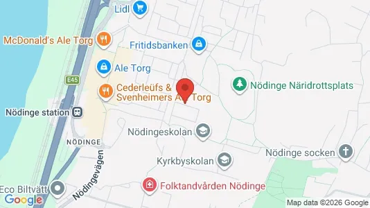 Apartments for rent i Ale - kort over placeringen