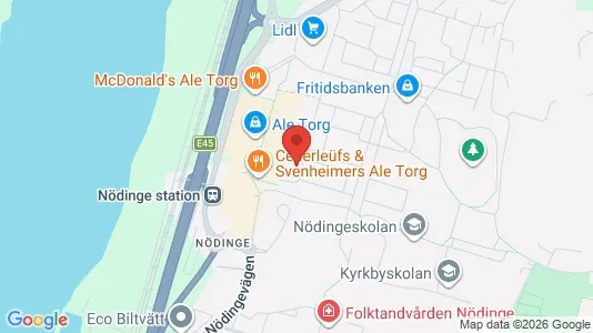 Apartments for rent i Ale - kort over placeringen