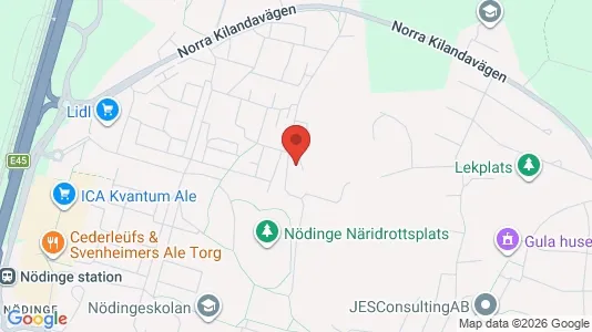Apartments for rent i Ale - kort over placeringen