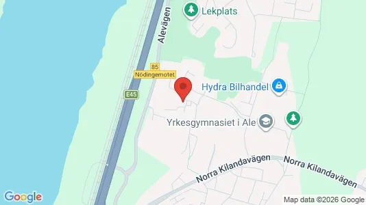 Apartments for rent i Ale - kort over placeringen