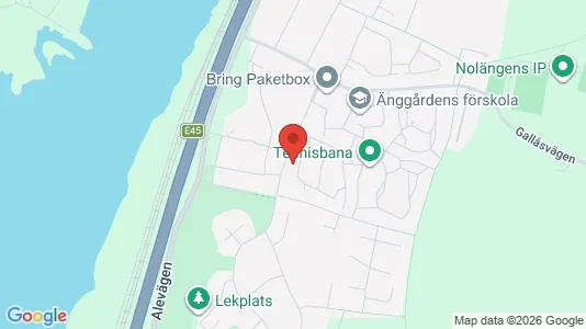 Apartments for rent i Ale - kort over placeringen