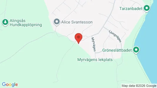 Apartments for rent i Vårgårda - kort over placeringen