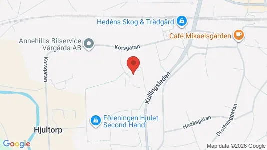 Apartments for rent i Vårgårda - kort over placeringen