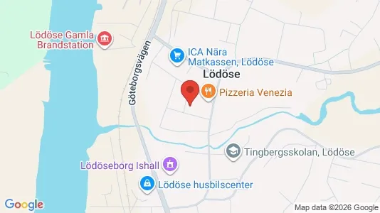 Apartments for rent i Lilla Edet - kort over placeringen