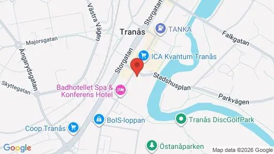 Apartments for rent i Tranås - kort over placeringen