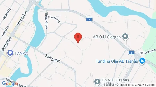 Apartments for rent i Tranås - kort over placeringen