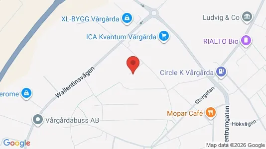 Apartments for rent i Vårgårda - kort over placeringen