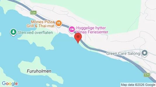 Apartments for rent i Mandal - kort over placeringen