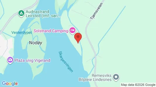 Apartments for rent i Lindesnes - kort over placeringen