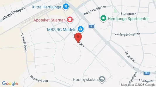 Apartments for rent i Herrljunga - kort over placeringen
