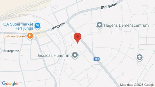 Apartments for rent i Herrljunga - kort over placeringen