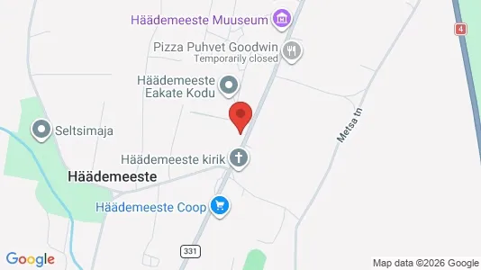 Apartments for rent i Pärnu - kort over placeringen