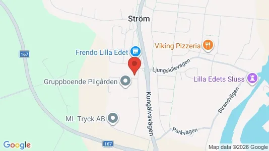 Apartments for rent i Lilla Edet - kort over placeringen