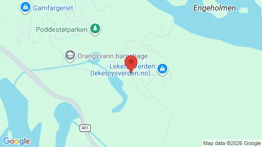 Rooms for rent i Kristiansand - kort over placeringen