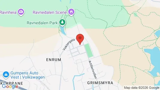 Apartments for rent i Kristiansand - kort over placeringen