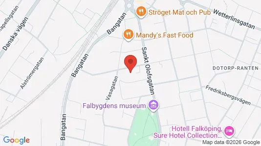 Apartments for rent i Falköping - kort over placeringen