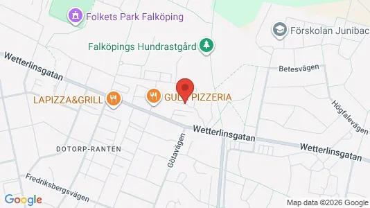 Apartments for rent i Falköping - kort over placeringen
