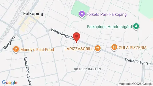 Apartments for rent i Falköping - kort over placeringen