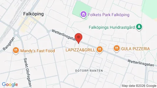 Apartments for rent i Falköping - kort over placeringen